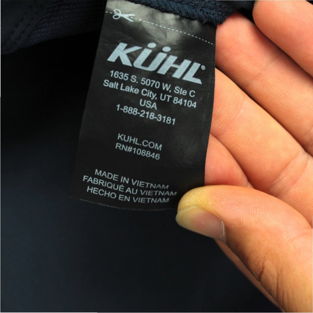 KUHL Woman Transcendr Zip Hiking Outdoor Skinny Pants Blue 12 Regular Relaxed - Picture 6 of 14
